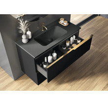 Badkamer wastafelonderkast met lade en wastafel