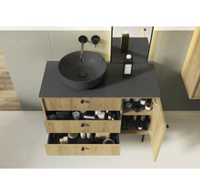 JUNGBORN Wastafelonderkast PRIMUS met greep 720x1000x456 mm natural hickory
