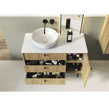 JUNGBORN Wastafelonderkast PRIMUS met greep 720x1000x456 mm natural hickory