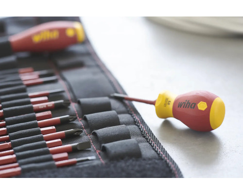 Wiha schroevendraaierset in gereedschapstas