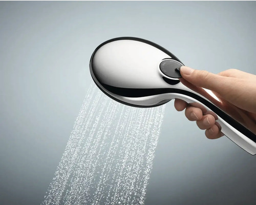 Handdouche met waterstraal en hand