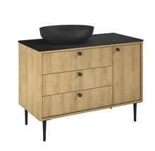JUNGBORN Wastafelonderkast PRIMUS met greep 720x1000x456 mm natural hickory