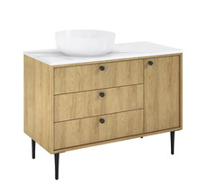 JUNGBORN Wastafelonderkast PRIMUS met greep 720x1000x456 mm natural hickory