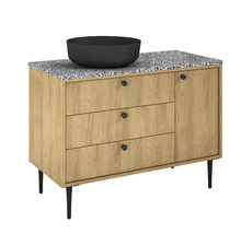 JUNGBORN Wastafelonderkast PRIMUS met greep 720x1000x456 mm natural hickory