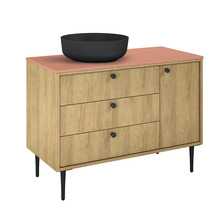 JUNGBORN Wastafelonderkast PRIMUS met greep 720x1000x456 mm natural hickory