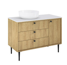 JUNGBORN Wastafelonderkast PRIMUS met greep 720x1000x456 mm natural hickory