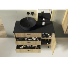JUNGBORN Wastafelonderkast PRIMUS met greep 720x1000x456 mm natural hickory