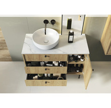 JUNGBORN Wastafelonderkast PRIMUS met greep 720x1000x456 mm natural hickory