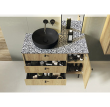 JUNGBORN Wastafelonderkast PRIMUS met greep 720x1000x456 mm natural hickory