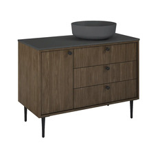 JUNGBORN Wastafelonderkast PRIMUS met greep 720x1000x456 mm noten
