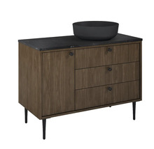 JUNGBORN Wastafelonderkast PRIMUS met greep 720x1000x456 mm noten