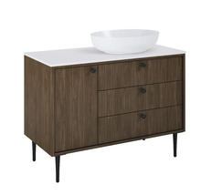 JUNGBORN Wastafelonderkast PRIMUS met greep 720x1000x456 mm noten