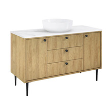 JUNGBORN Wastafelonderkast PRIMUS met greep 720x1200x456 mm natural hickory