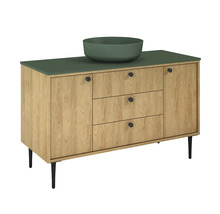 JUNGBORN Wastafelonderkast PRIMUS met greep 720x1200x456 mm natural hickory