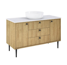 JUNGBORN Wastafelonderkast PRIMUS met greep 720x1200x456 mm natural hickory