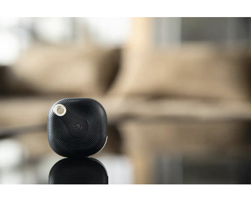 Zwarte sleutelvinder voor het zoeken naar objecten