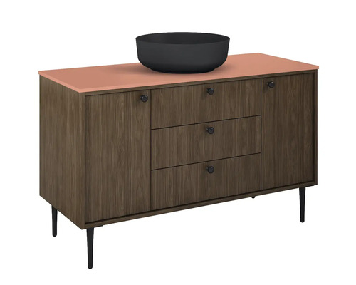 Dressoir met kastdeuren, laden en schaal