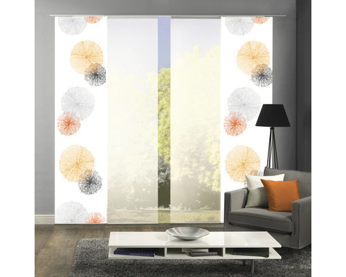 Kamer met schuifpanelen met bloemmotief