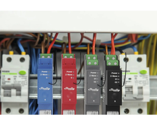 Installatie van Smart Home Z Wave apparaten in de verdeelkast