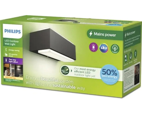 Philips LED buitenwandlamp in originele verpakking