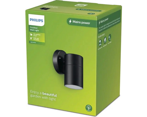 Verpakking van een Philips buitenwandlamp