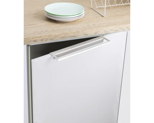 Keukenkast met greeplijst