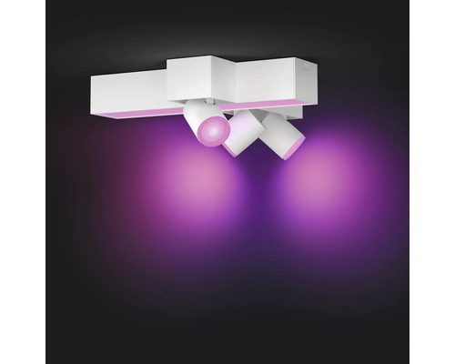 Plafondlamp met drie spots