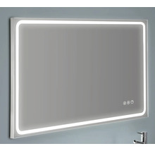 Rechthoekige badkamerspiegel met ledverlichting