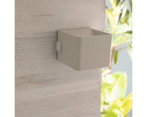 Vierkante metalen wandlamp voor buiten