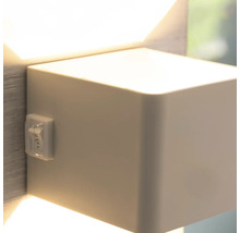 Vierkante wandlamp met schakelaar