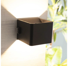 Vierkante metalen wandlamp voor buitenverlichting