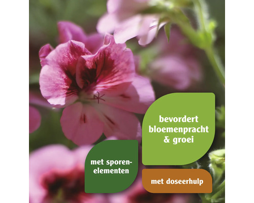 Product dat bloemenpracht en groei bevordert voor planten