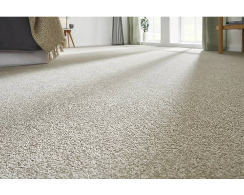 Een slaapkamer met tapijt