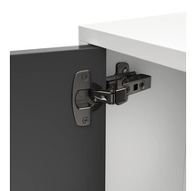 HETTICH Potscharnier Sensys met demping inliggend zwart