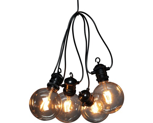 Hanglamp met vijf gloeilampen