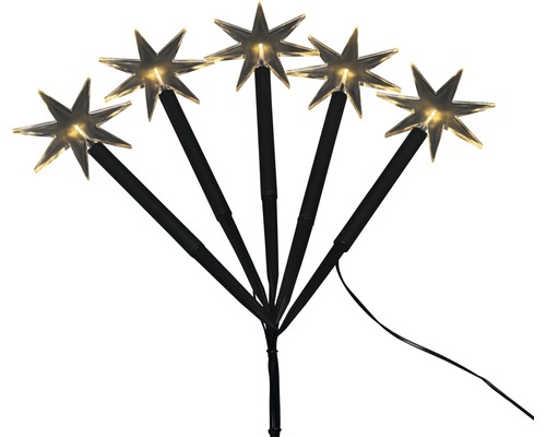 Sterrenslinger met vijf lampen voor buiten