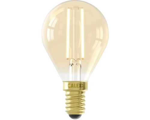CALEX LED Filament lamp kogel E14 3,5 watt dimbaar warmwit goud