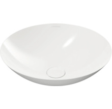 Ronde opzetwastafel voor de badkamer