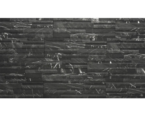 Natuursteen wandbekleding met marmerlook