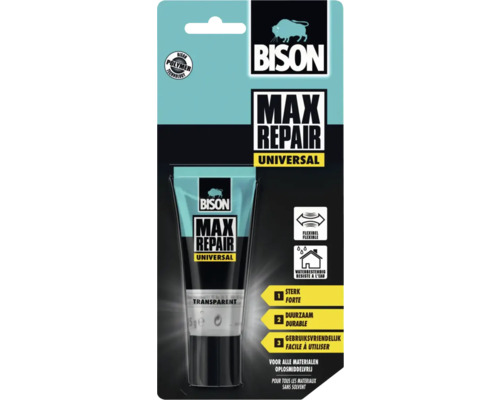 BISON Max repair universal transparant 45 g