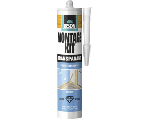 BISON Montagekit transparant 350 g