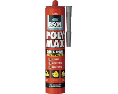 BISON Poly max® express grijs 425 gr