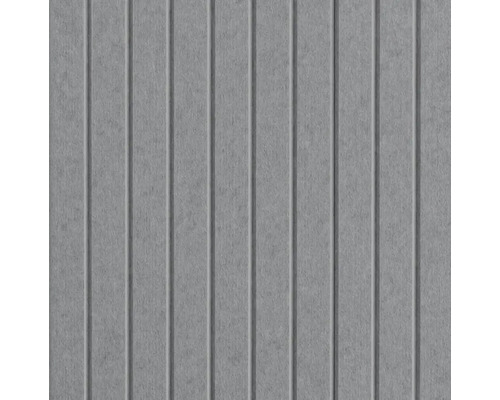 Grijze kunststof gevelbekleding