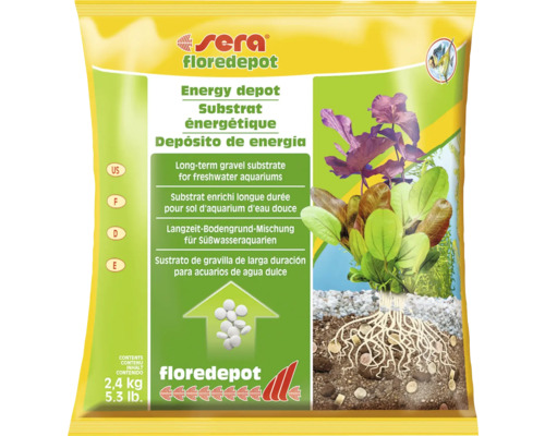 SERA Floredepot aquarium voedingsbodem 2,4 kg