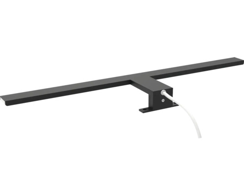 Zwarte opzetlamp met kabel