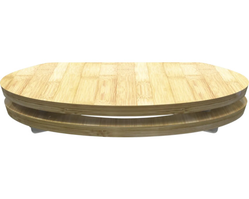 Draaibare serveerplank van bamboe