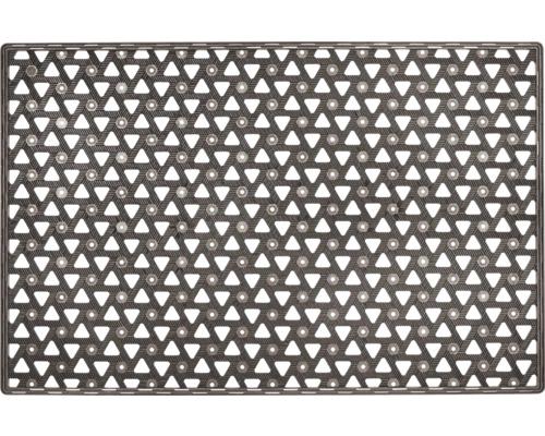 Deurmat rubber Matrix taupe 49x75 cm