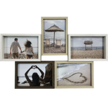 Meervoudige fotolijst met strandmotieven