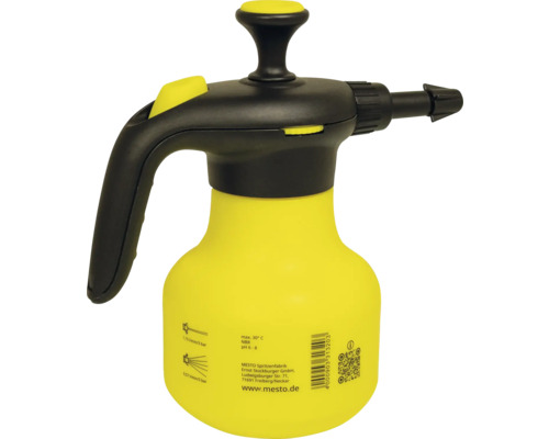 Gele Mesto handspuit voor plantenverzorging