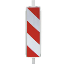 Waarschuwingsbaken met rood-witte strepen